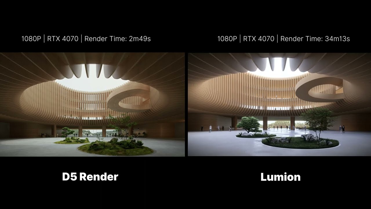 lumion vs d5 render